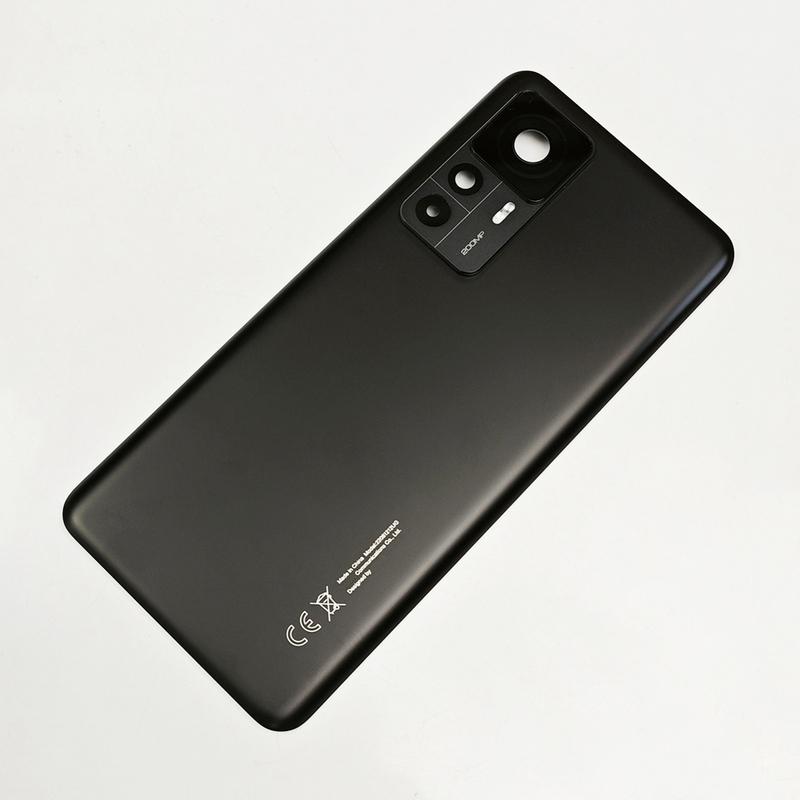 MI 12T A+ Back Glass Cover Door For Xiaomi 12T Pro 5G Replacement Battery, Rear Housing Cover Mi12T With Camera Lens