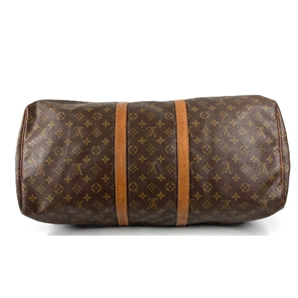 Louis Vuitton M41424 Monogram Keepall 55 Old-style Handbag Travel Bag Duffle Bag