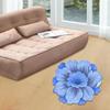 Pastoral Lotus Floor Mat Special-shaped Door Gasket Flower Carpet  Living Room Tea Table Bedside