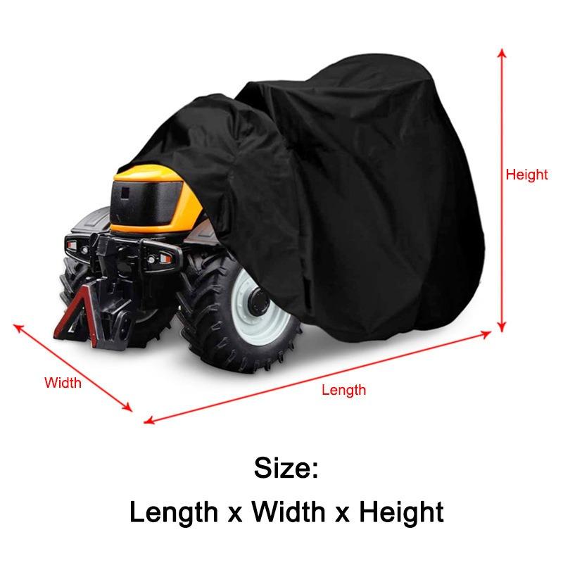 

for Heavy Duty ATV Cover Waterproof Windproof 4 Wheeler Quad Bike Storage Cover Black All Weather Protection Car Quad Covers 140x66x91cm
