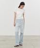 Itove Seoul See-Through Layered Wrap Skirt Wh