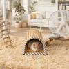 Breathable Pet Cave Nest Wear Resistant Hamster Rest Shelter Hamster Cool Nest  Cage Accessory