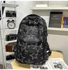 Schoolbag Japanese ins style high-value backpack female new printed junior high school student schoolbag college style travel backpack