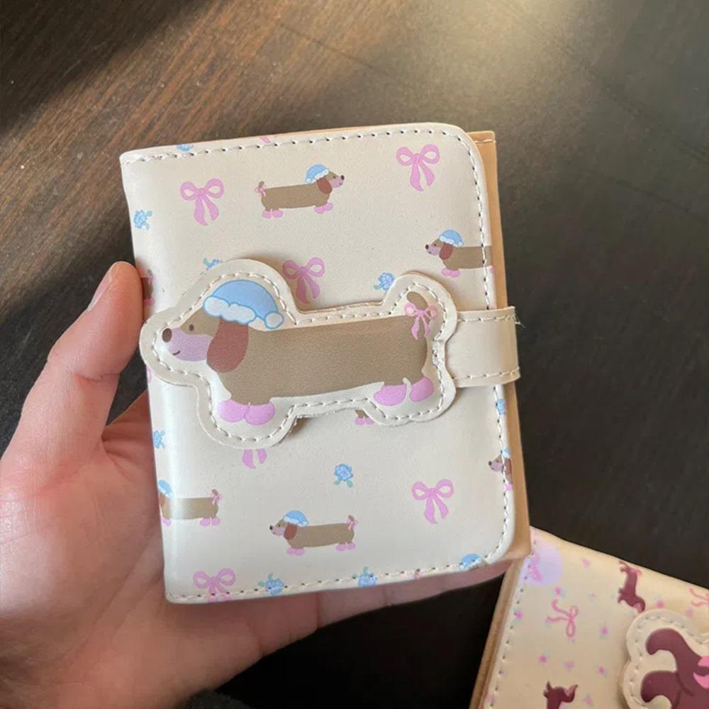 

Bow Short Money Bag Waterproof Simplified Purse Travel PU Zero Wallet Shopping