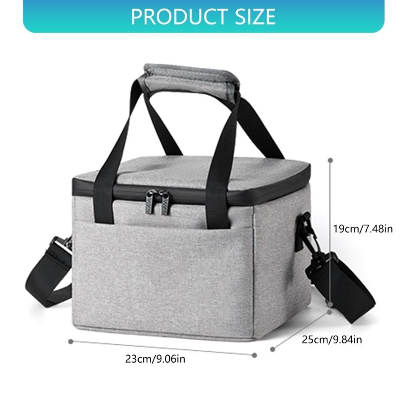 Waterproof Oxford Fabric Projector Carrying Case For H Series V Series Portable Storage Bag With Multiple Pockets