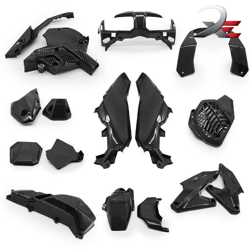 Honda ADV150 Hydrographic Fairing Parts - Trendy Decorative Modifications