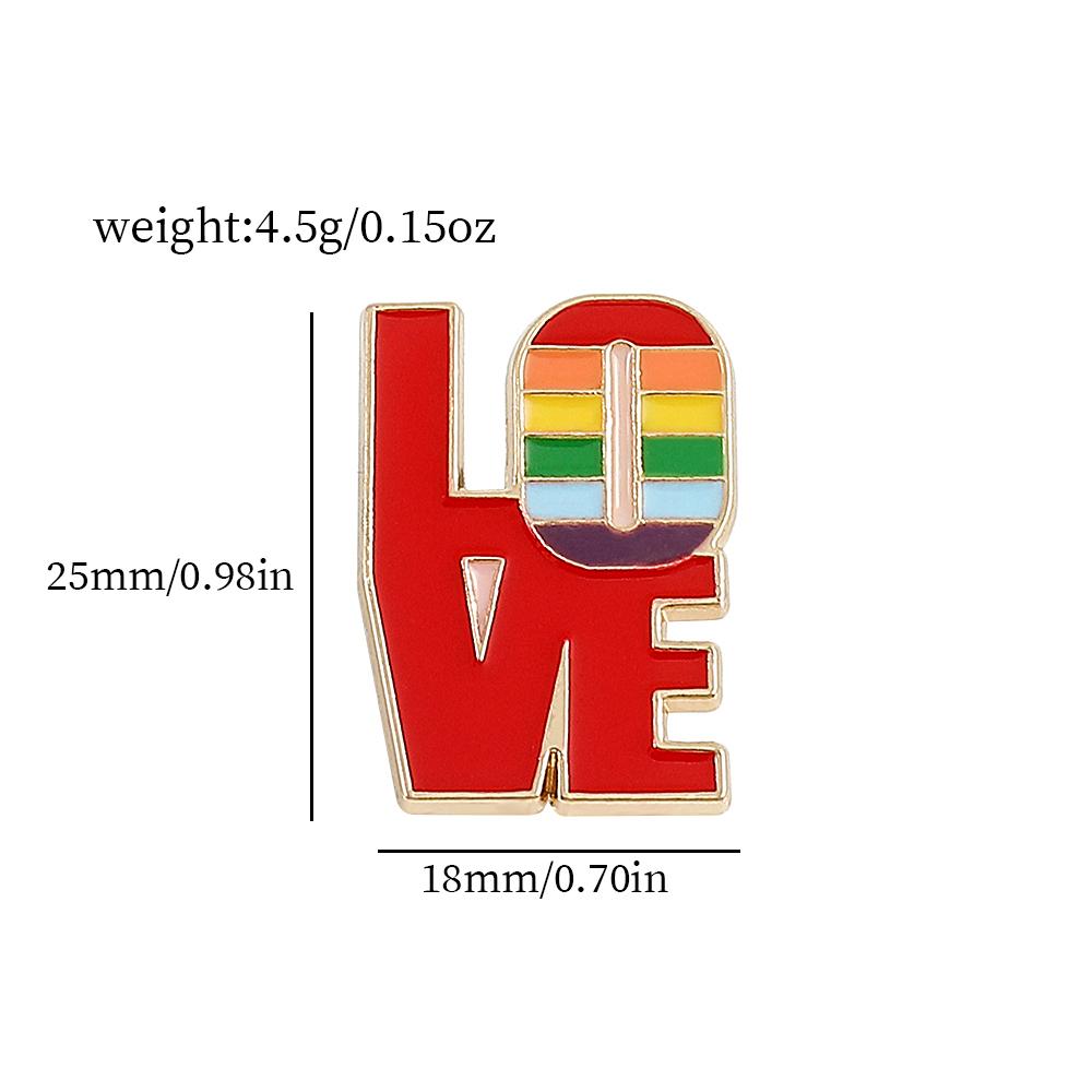 LGBT Rainbow Flag Pins Creative Heart Yeh Finger Enamel Pin Clothes Bag Lapel Gay Lesbian Pride Icon Badge Brooch Unisex