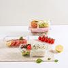 LocknLock Borosilicate Glass Food Storage Container Set