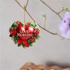Valentine's Day Acrylic Love Pendant Holiday Gifts Cross-border Car Plane Pendant Christmas Tree Decorations