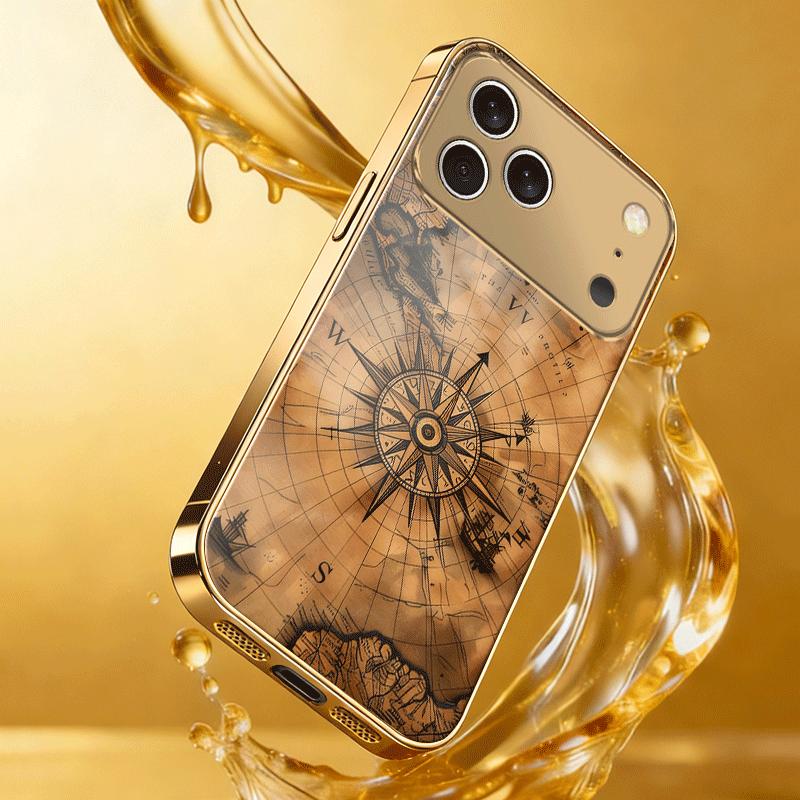 

Стеклянный чехол для телефона с гальваническим покрытием, подходит для iPhone 17, 16, 15, 14, 13, 12, 11 Pro Max, Pro Plus и других моделей телефонов. iPhone 11 Pro Max