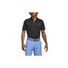 adidas Polo Shirts Men's Black Polo Collar Moderate Straight Fit IA5446