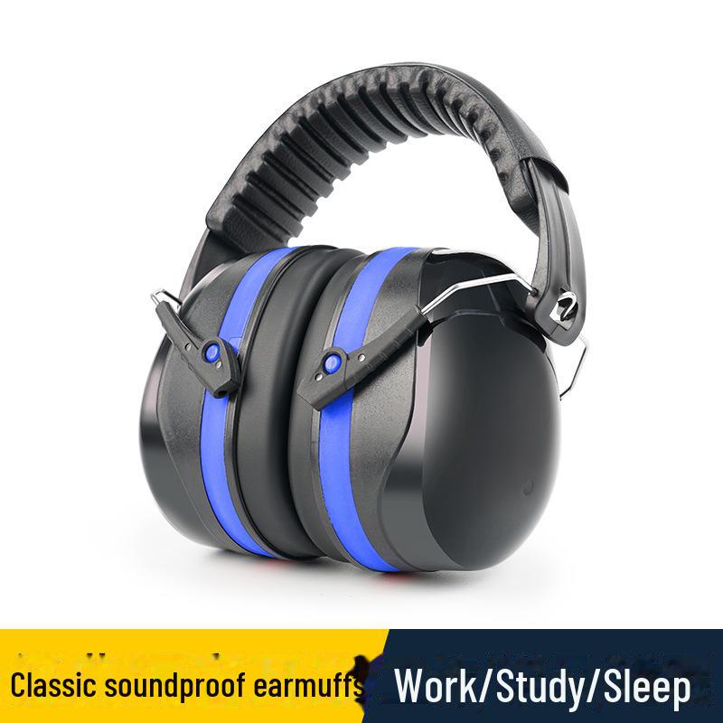 Noise-Cancelling Earmuffs for Sleep, Drums, Dorm, Study, Shooting, Industrial Protection, Noise Reduction