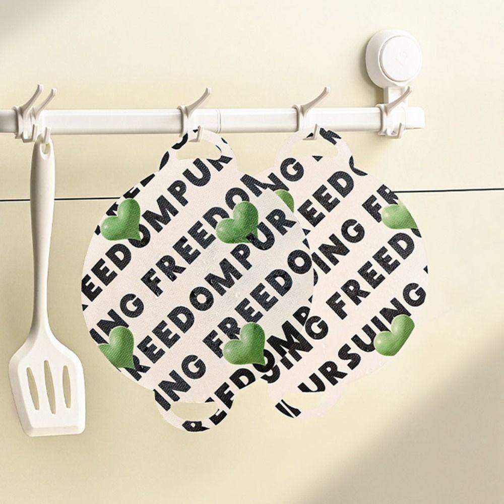 10 Pcs Round Chopping Board Non-Slip Cutting Plate Portable Disposable Cutting Board  Outdoor