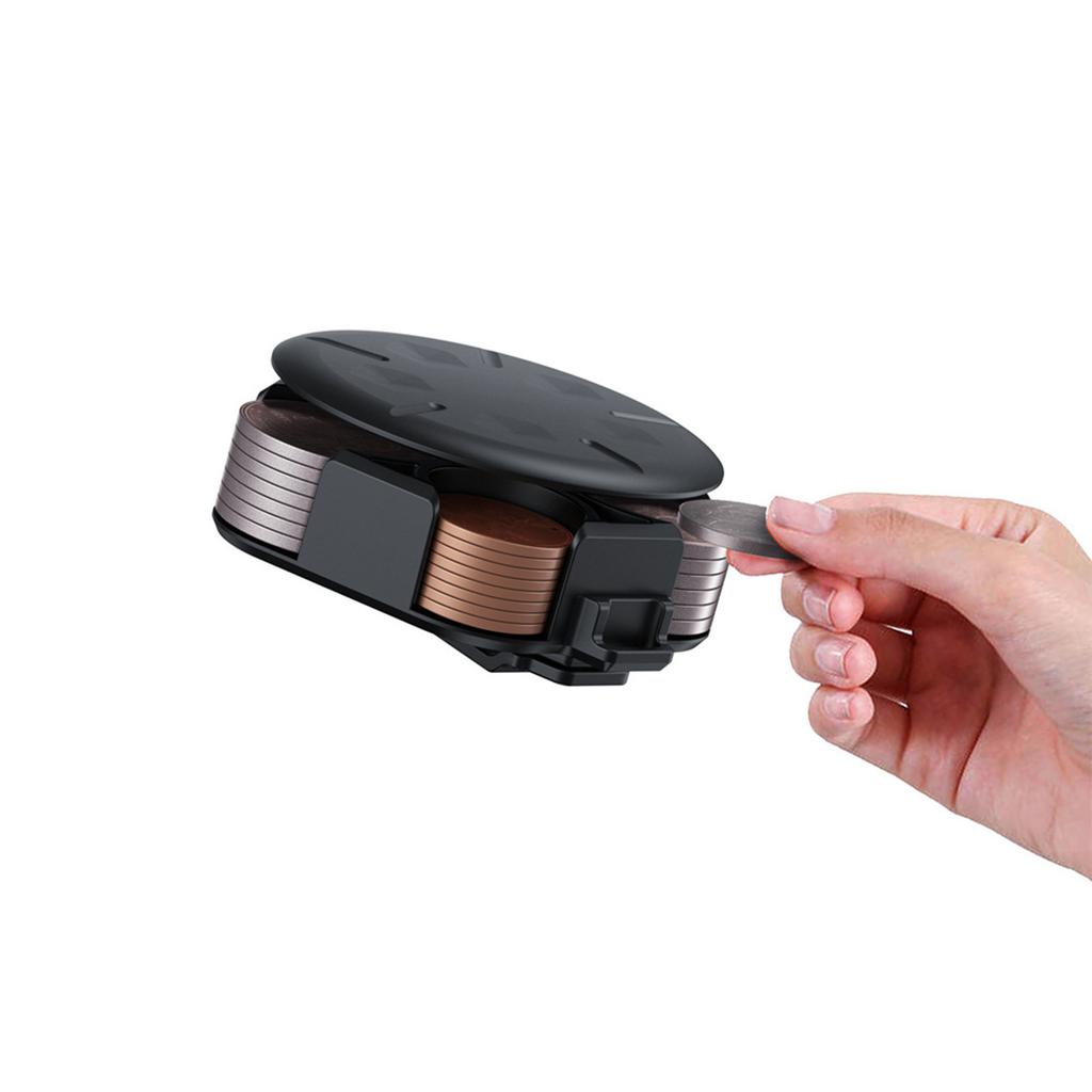 Coin Storage Box Holder Small Money Boxes For Adults Portable Coin Case US Coin Capsules Coin Collection Supplies Coin Container Black