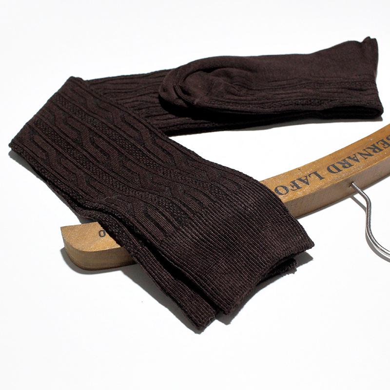 Japanese-Style High-Top Lace Knit Over-the-Knee Thigh High Cotton Socks and Leg Warmers for Women