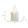 All-match Wave Point Chiffon Shoulder Bag Large Capacity Fairy Mesh Handbag Commuting Bag Korean Style Tote Bag Women KTY