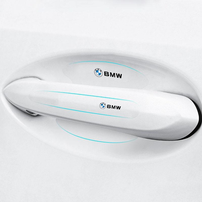 8Pcs Transparent Car Door Handle Bowl Anti Scratch Protective Sticker For BMW E36 E46 E90 E70 E91 G20 X1 E60 F10 F30 E39 F20 E87