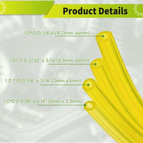 Fuel Line Filter Primer Bulb Kit For Poulan Weedeater Craftsman Trimmer Blower