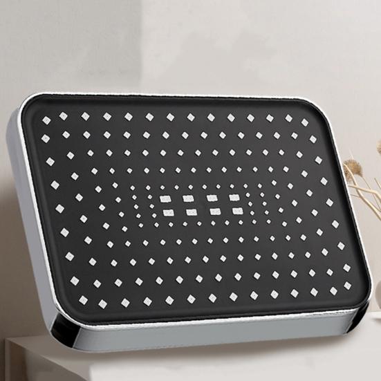 Rain Shower Head High-Pressure Stainless Steel Rainfall Showerhead Large Waterfall Bathroom Square Showerhead