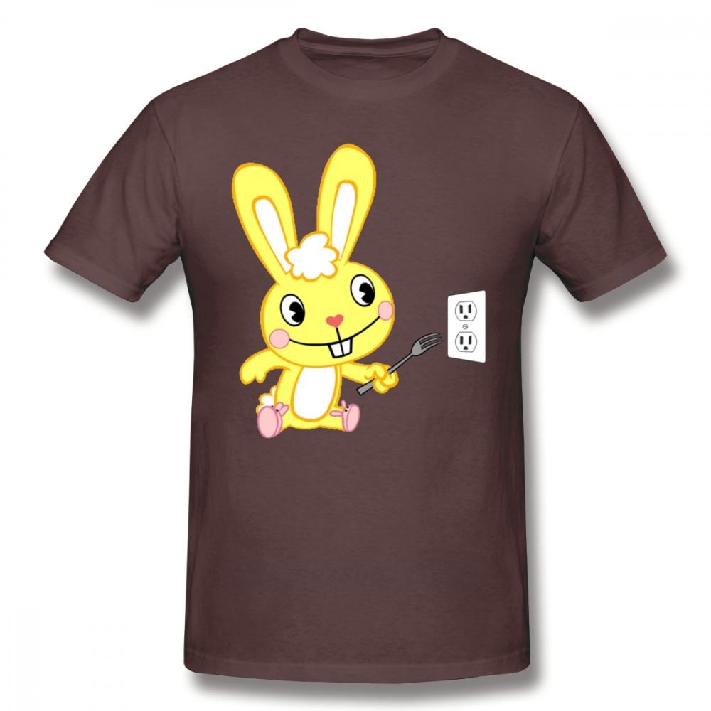 

Футболка Happy Tree Friends Футболка Happy Tree Friends Кідлз Мультяшний Принт Бавовняна Футболка з Коротким Рукавом Оверсайз Весела Футболка 2XL
