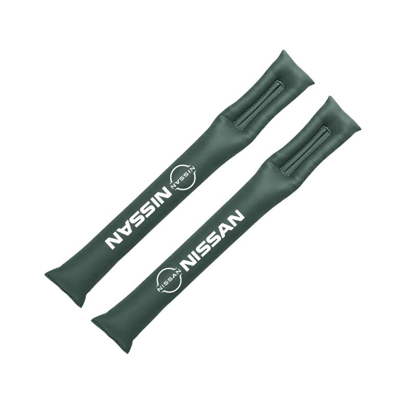 yxkpz10 2Pcs Car Seat Gap Filling Plug Cushion Side Seam Leak Proof Strip For Nissan Qashqai Juke Pulsar Sentra Altima Patrol Micra Rogu