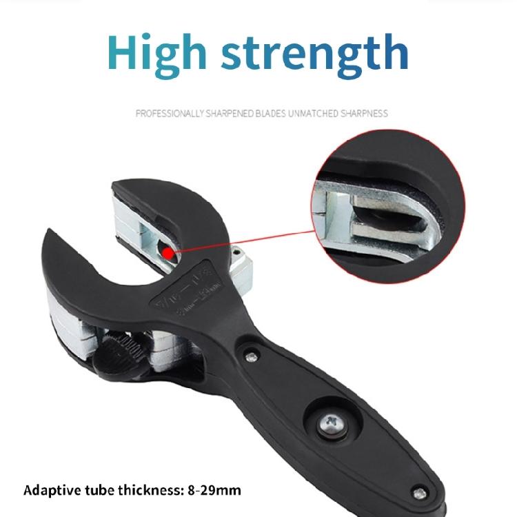 Ratcheting Tubing Cutter Ratcheting Tubing Cutter Tool Copper Pipe Cutter for Easy Cutting of Metal Pipe