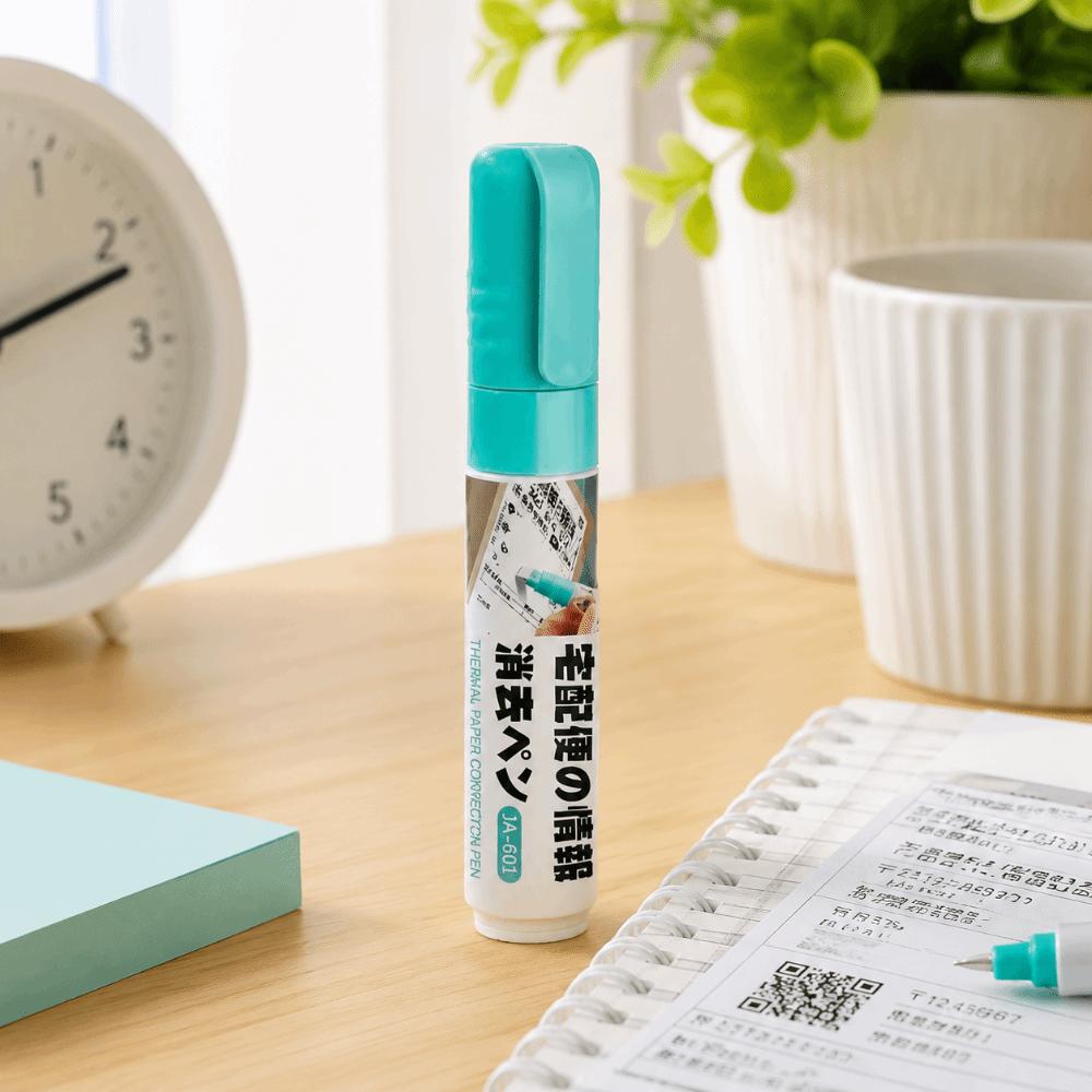 Portable Thermal Paper Erasing Pen Durable Shipping Labels Bills Pen Express Delivery Information