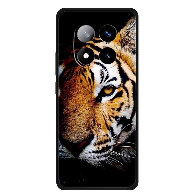 For Xiaomi Redmi Note 14 Pro 5G Case Note14 Pro Plus+ Cartoon Soft TPU Silicone Wolf Lion Cover for Redmi Note 14 Pro Case Coque