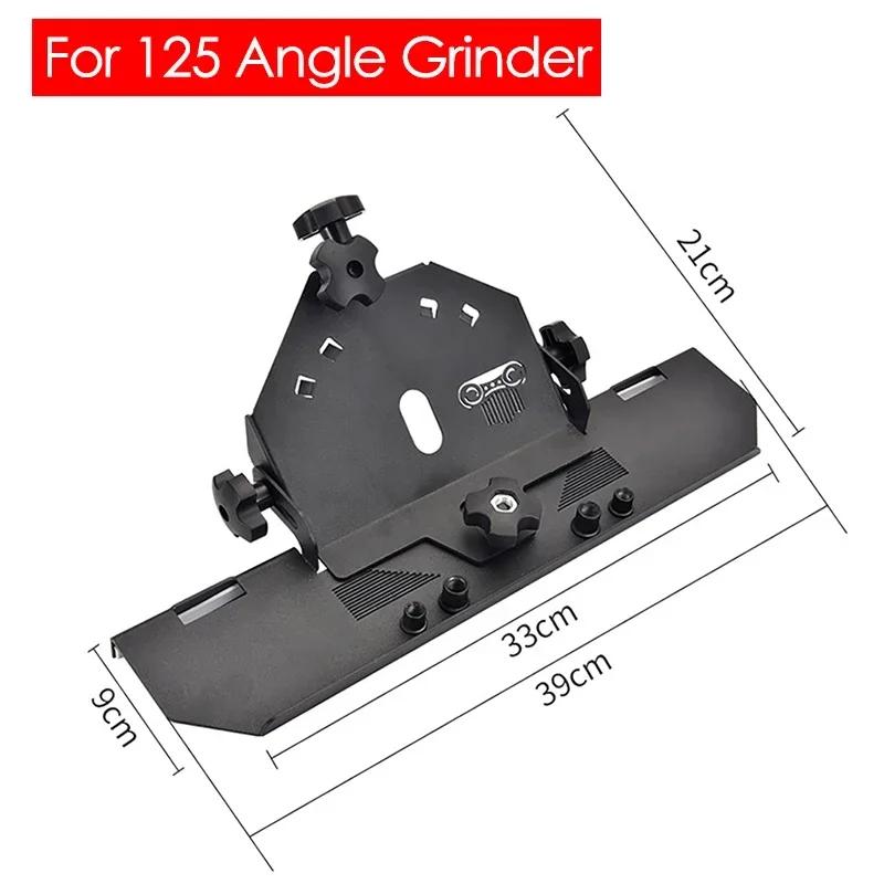 Tiling 45Degree Angle Cutting Machine for 125 Type Angle Grinder Chamfer Bracket Ceramic Tile Cutter Seat Chamfer Corner Cutting