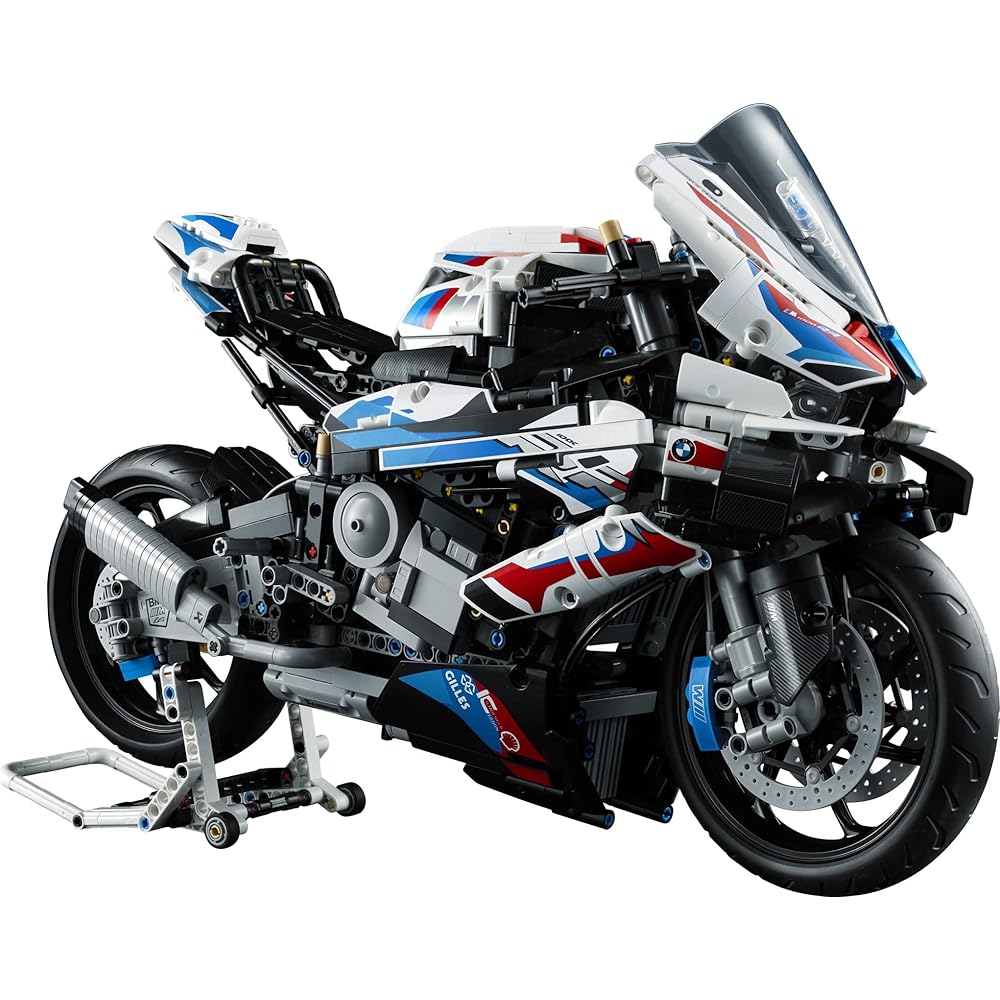 LEGO Technic BMW M1000 RR Toy Building Set 42130 for Kids and Adults Vehicle Model