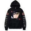 Autumn Winter Men's Women's Japanese Anime Style Printed Hoodie Fashionable Loose Casual Sports Hoodie
