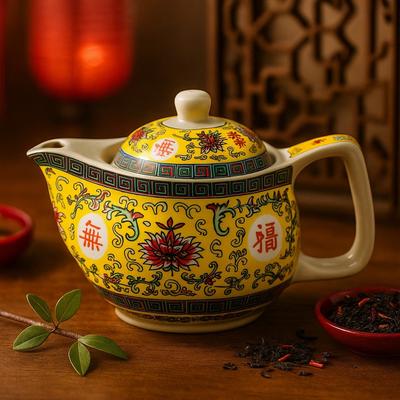 Herbal Teapot Small Long Life Design