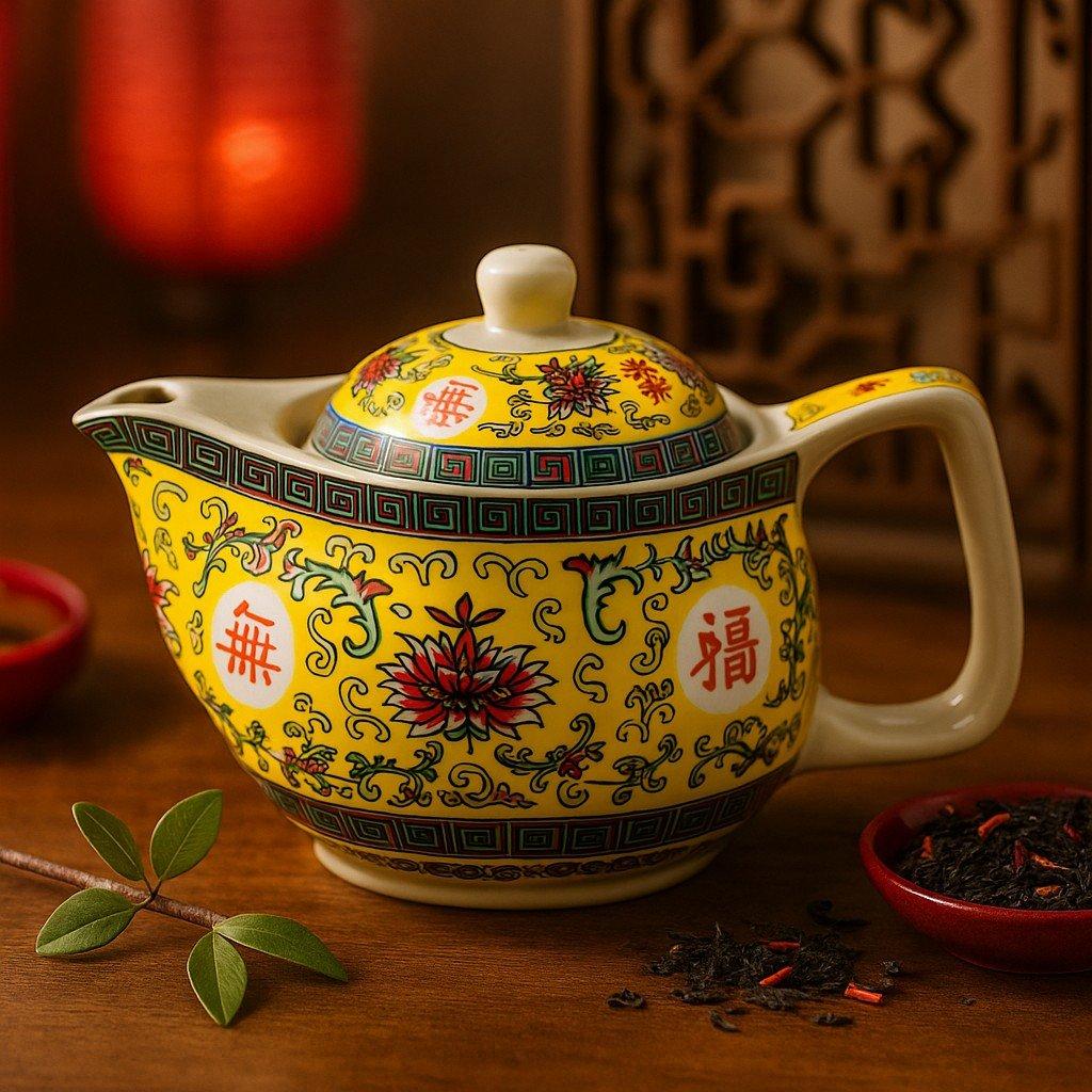 Herbal Teapot Small Long Life Design
