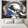 AFL Print Tapestry, Backdrop, Easy Setup, Ideal for Bedroom, Office & Living Room, with Aesthetic Wall Hanging Decor.