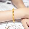 Vietnamese Gold-Plated Frosted Bead Bracelet for Women