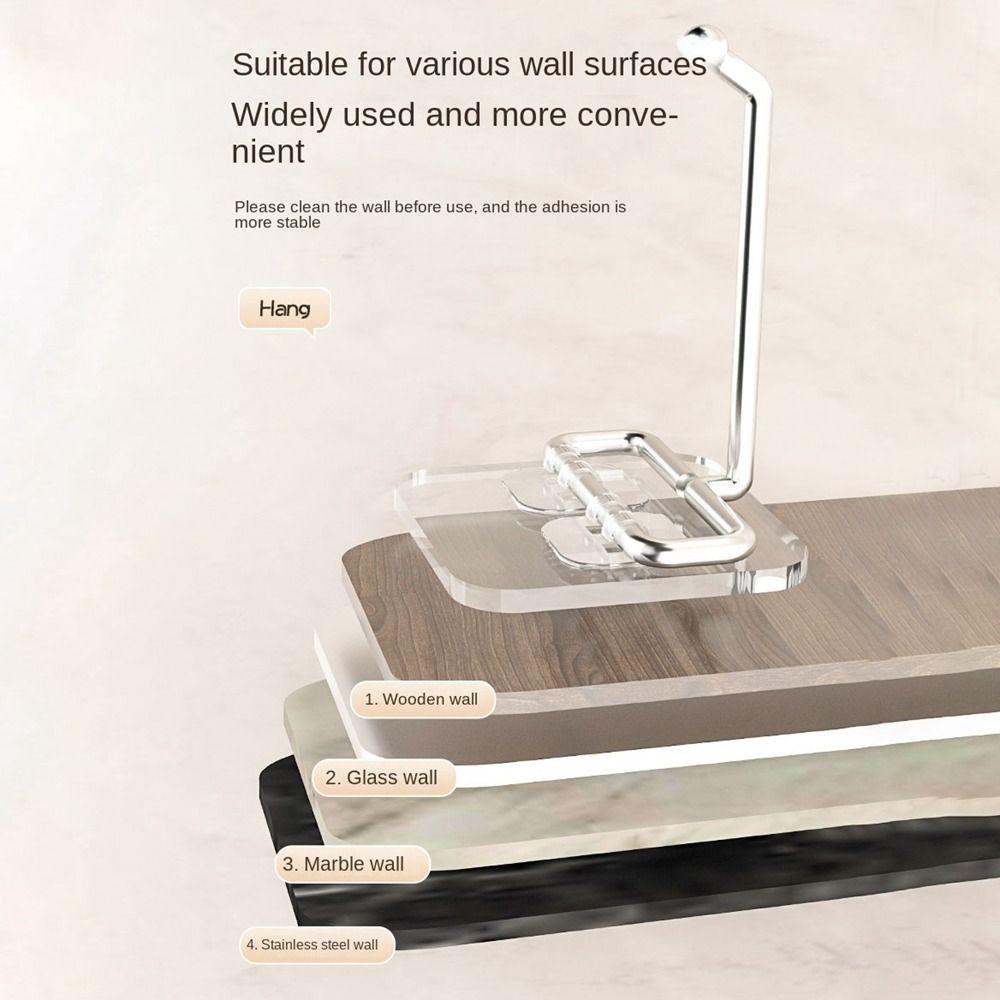 Nástěnný věšák Háček na oblečení Děrovací/Bez děrování Závěsný stojan Nový Nástěnný věšák Háček Domov