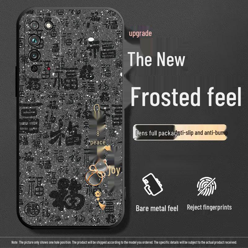 Honor X10 Anti-Fall Silicone Phone Case: Creative Cartoon Design, Soft and Durable.