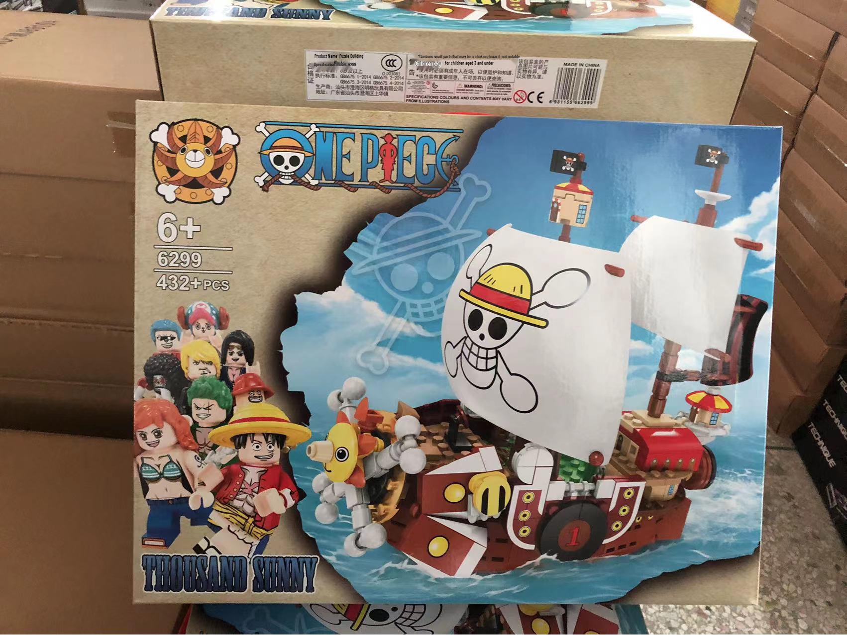 

Пиратский корабль Тысяча Солнц с фигуркой Чоппера, Конструктор, Модель SY6299