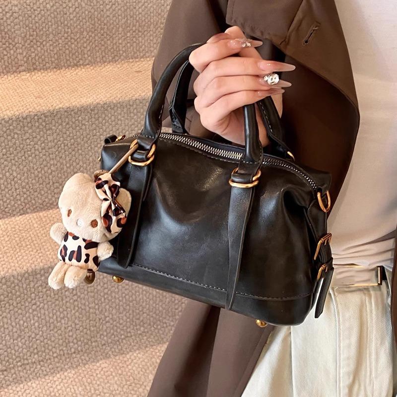 Premium Retro Kleine Tasche Damen Neu Herbst und Winter Vielseitige Umhängetasche Mode Pendler Tragbare Kissen-Tasche