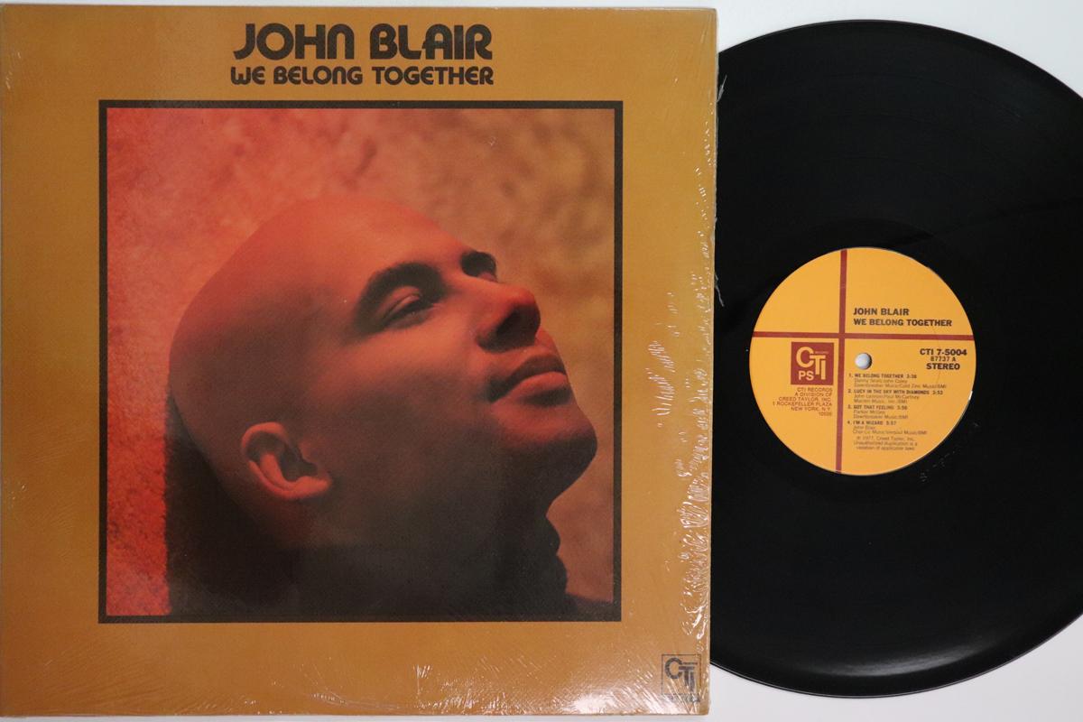 LP Record JOHN BLAIR  We Belong Together CTI75004 CTI 1977 US Jazz Used
