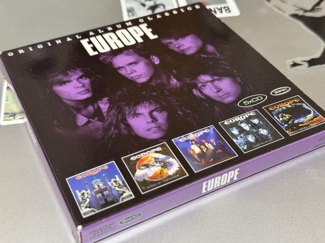 

[USED] EUROPE initial 5 CD paper jacket BOX