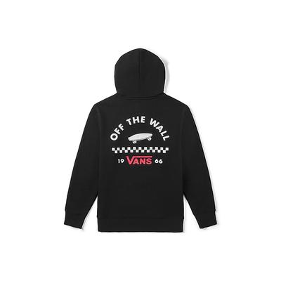 Vans Fleece Pullover Hoodie Amerikanischer Stil Unisex Hoodies Schwarz VN0A4BP8BLK