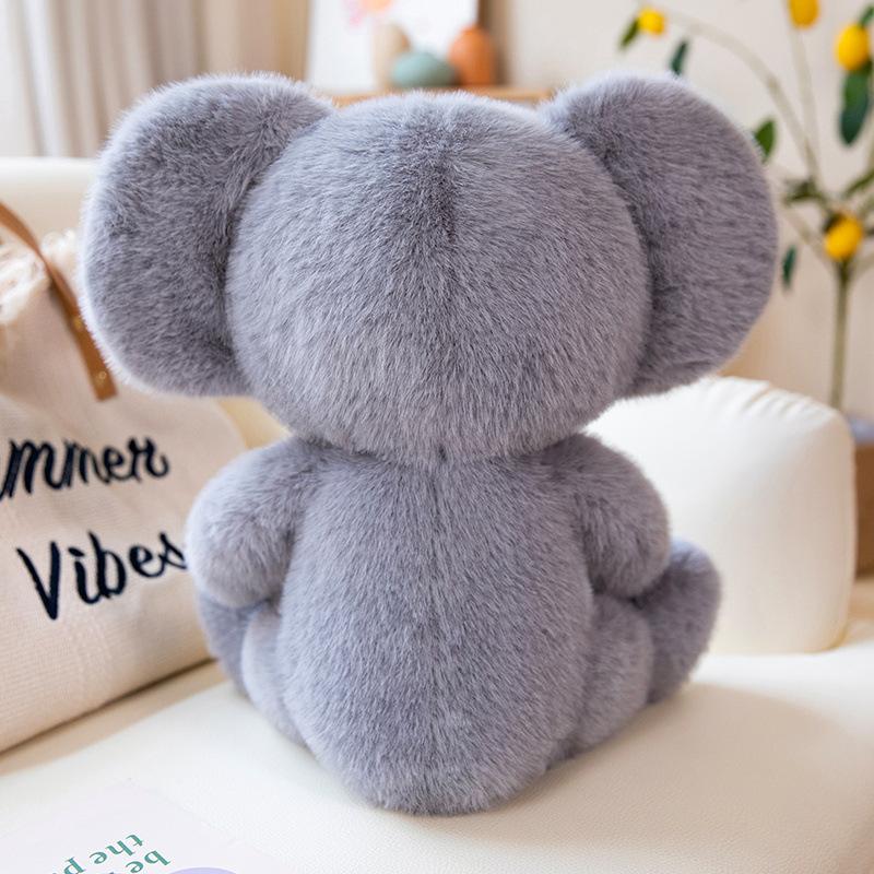 New Cute Koala Sitting Posture Koala Plush Toy Decoration Ornament Zoo Souvenir
