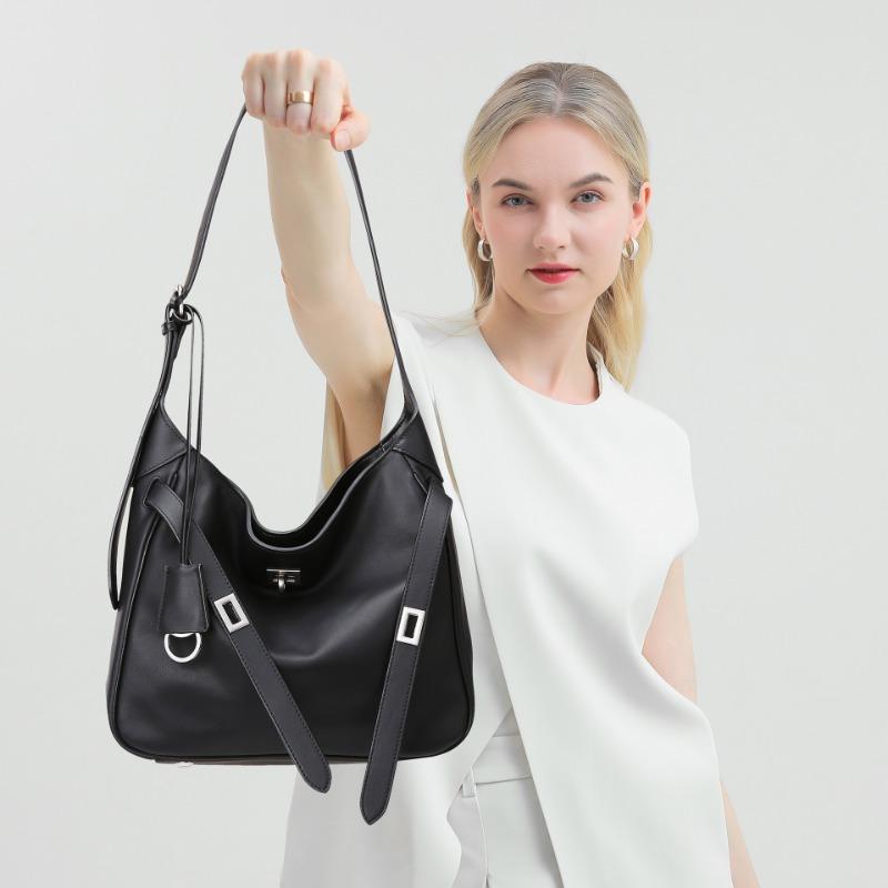 Single Shoulder Bag Fashion Commuter Underarm Bag Simple High-end Bag Large Capacity Light Luxury Messenger Bag for Women