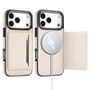 Luxury Leather Magnet Case For iPhone 17 Pro Max 11 12 13 14 15 16 For Magsafe Wireless Charging Wallet Multi Card Slots Cover