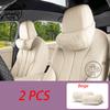 For XPENG P7+ 2026 2027 Car Leather Memory Foam Pillows Neck Pillow headrest Car interior Accessories