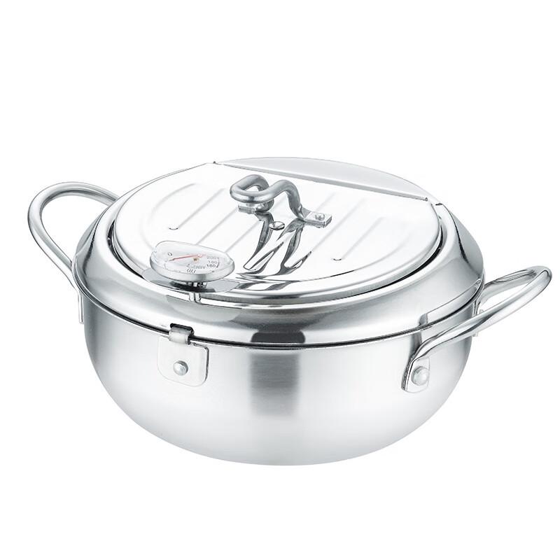 ZISIZ Household Temperature-Controlled Deep Fryer