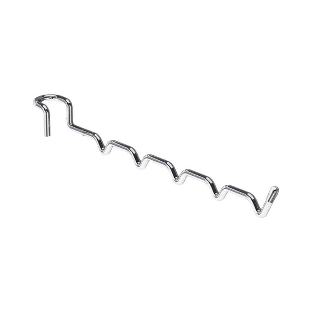 No Drill Railing Drying Rack Wave Shaped Clothes Storage Holder Window Railing Use