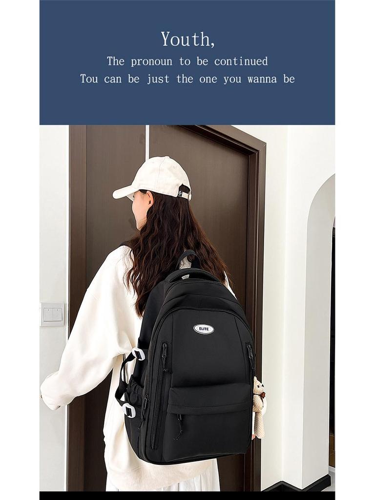 Sac à dos tendance pour femmes, imperméable et de grande capacité, pour collégiennes