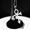 Male and Female Symbol Retro Fashion Simple Niche Pendant Necklace